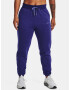 Under Armour Essential Script Trousers Blue - Pepit.gr