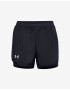 Under Armour Fly By 2.0 2-in-1 Shorts Black - Pepit.gr