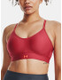 Under Armour Infinity Covered Low-RED Sport Bra Red - Pepit.gr