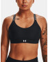 Under Armour Infinity Covered Mid Bra Black - Pepit.gr