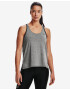 Under Armour Knockout Mesh Back top Grey - Pepit.gr