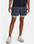 Under Armour Launch Elite 2in1 5'' Short pants Grey - Pepit.gr