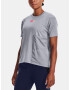 Under Armour Live Woven Pocket T-shirt Grey - Pepit.gr