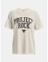 Under Armour Project Rock Hwt Campus T T-shirt White - Pepit.gr