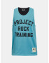 Under Armour Project Rock Rvrsbl Mesh Top TG Children's tank top Blue - Pepit.gr