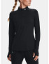 Under Armour Qualifier Run 2.0 1/2 Zip T-shirt Black - Pepit.gr