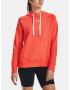 Under Armour Rival Fleece HB Sweatshirt Orange - Pepit.gr