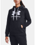 Under Armour Rival Fleece Logo Hoodie Sweatshirt Black - Pepit.gr