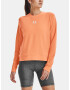 Under Armour Rival Terry Crew T-shirt Orange - Pepit.gr