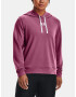 Under Armour Rival Terry Hoodie Sweatshirt Pink - Pepit.gr