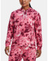 Under Armour Rival Terry Print Hoodie Sweatshirt Pink - Pepit.gr