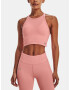 Under Armour Rush Seamless Top Pink - Pepit.gr