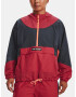 Under Armour Rush Woven Anorak Jacket Red - Pepit.gr