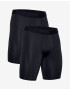 Under Armour Tech Mesh 9" Boxers 2 pcs Black - Pepit.gr