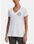 Under Armour Tech Solid LC Crest T-shirt White - Pepit.gr