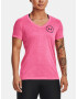 Under Armour Tech Twist LC Crest SSV T-shirt Pink - Pepit.gr