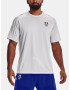 Under Armour UA Armourprint SS T-shirt Grey - Pepit.gr