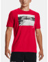 Under Armour UA Ath Dept SS T-shirt Red - Pepit.gr