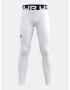 Under Armour UA CG Armour Kids Leggings White - Pepit.gr