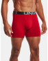 Under Armour UA Charged Cotton 6in Boxers 3 Piece Black - Pepit.gr