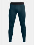 Under Armour UA ColdGear Rush Leggings Blue - Pepit.gr