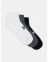 Under Armour UA Core Low Cut Set of 3 pairs of socks White - Pepit.gr