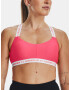 Under Armour UA Crossback Low Sport Bra Pink - Pepit.gr