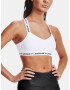 Under Armour UA Crossback Low Sport Bra White - Pepit.gr