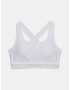 Under Armour UA Crossback Mid Sport Bra White - Pepit.gr