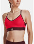 Under Armour UA Infinity Low Sport Bra Red - Pepit.gr