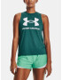 Under Armour UA Live Sportstyle Top Green - Pepit.gr