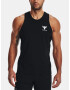 Under Armour UA Project Rock ArmourPrnt Ftd Tk Top Black - Pepit.gr