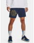 Under Armour UA Project Rock Boxing Short pants Blue - Pepit.gr