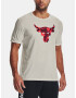 Under Armour UA Project Rock Brahma Bull SS T-shirt White - Pepit.gr