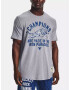 Under Armour UA Project Rock Champ T-shirt Grey - Pepit.gr