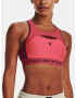 Under Armour UA Project Rock Crsbck Nov Sport Bra Red - Pepit.gr