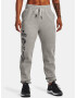 Under Armour UA Project Rock Hm Gym Flc Sweatpants Grey - Pepit.gr