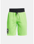 Under Armour UA Project Rock Knit Kids Shorts Green - Pepit.gr