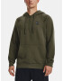 Under Armour UA Rival Fleece 1/2 Zip HD Sweatshirt Green - Pepit.gr