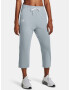 Under Armour UA Rival Terry Flare Crop Sweatpants Blue - Pepit.gr