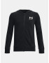 Under Armour UA Rival Terry FZ Hoodie Kids Sweatshirt Black - Pepit.gr