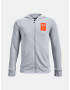 Under Armour UA Rival Terry FZ Hoodie Kids Sweatshirt Grey - Pepit.gr