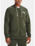 Under Armour UA Rival Terry LC FZ Sweatshirt Green - Pepit.gr