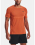 Under Armour UA Rush Seamless Legacy T-shirt Orange - Pepit.gr