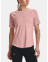 Under Armour UA Rush SS T-shirt Pink - Pepit.gr