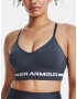 Under Armour UA Seamless Low Long Sport Bra Grey - Pepit.gr