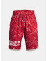 Under Armour UA Stunt 3.0 Plus Kids Shorts Red - Pepit.gr