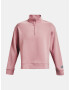 Under Armour UA Summit Knit 1/2 Zip Sweatshirt Pink - Pepit.gr