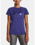 Under Armour UA Tech Twist BL Gel SSC T-shirt Blue - Pepit.gr