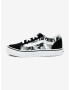 Vans Old Skool Kids Sneakers Black Grey - Pepit.gr